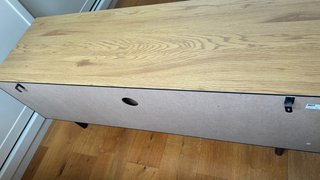 Mobile TV in legno e metallo