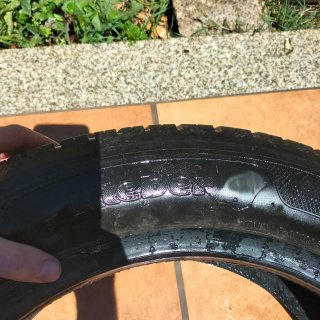 2 Neumáticos Kleber 255/55/16 50% uso