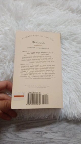Drácula. libro en inglés