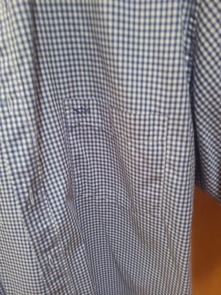 Camisa Paul & Shark manga corta cuadros