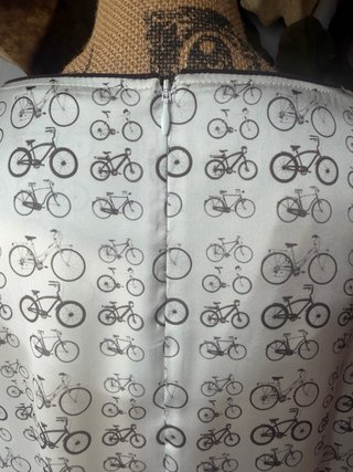 Blusa Alba Conde Estampado Bicicletas Retro