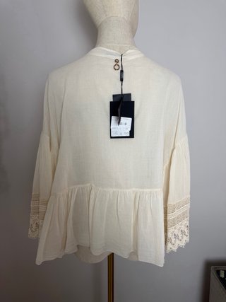 Blusa Relish Beige Talla S