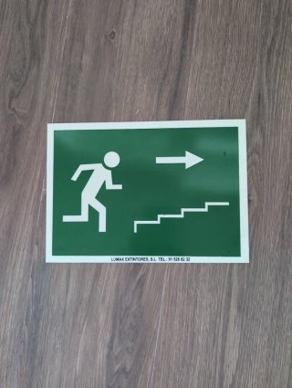 Cartel Salida Emergencia