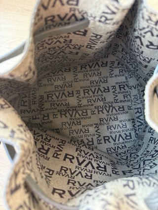 Bolso Roberto Verino Gris Cuero