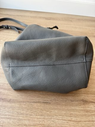 Bolso Roberto Verino Gris Cuero