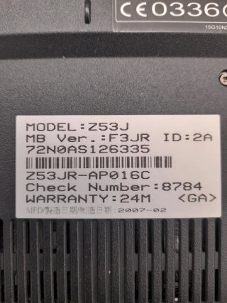 Ordenador portátil ASUS