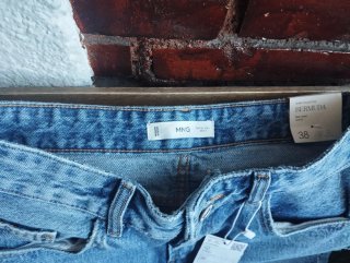 Bermudas vaqueras Mango Talla M