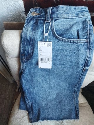 Bermudas vaqueras Mango Talla M