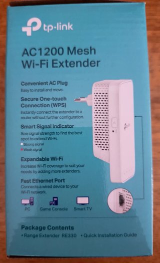 Repetidor WiFi TP-Link AC1200 Dual Band