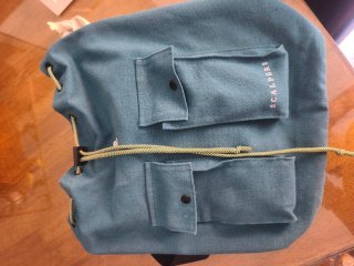Mochila Scalpers Teal con Calavera