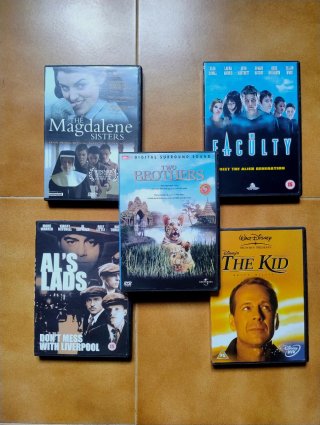 Lote 5 Películas DVD