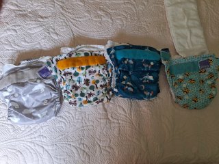Pañales Bambino Mio Talla 1 y 2 Reutilizables