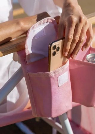Silla Playa Reclinable Rosa