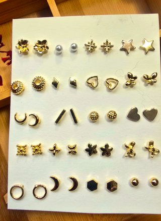 Joyero Bambú + Set Pendientes