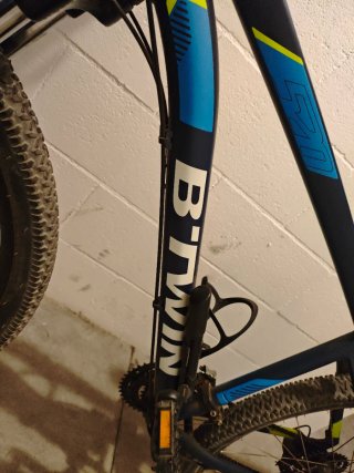 Bicicleta Rockrider 520 con varios extras