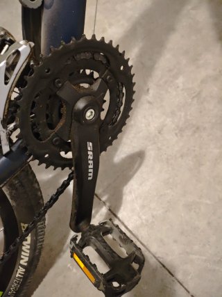 Bicicleta Rockrider 520 con varios extras