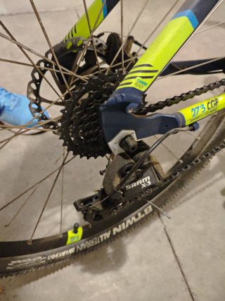 Bicicleta Rockrider 520 con varios extras