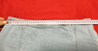 Falda pantalón vaquera Zara Talla L
