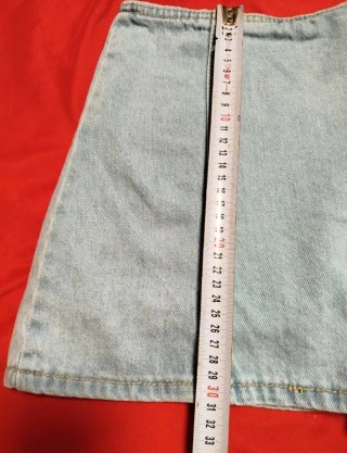 Falda pantalón vaquera Zara Talla L