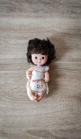 Rara Coppia Bamboline Robert Furga Vintage Anni 70