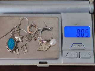 Pendientes de plata con diseño