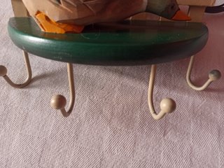 Appendino rustico anatra e staccionata