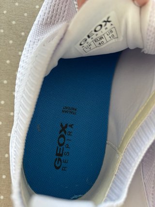 Zapatillas Geox Blancas Talla 40 nuevas