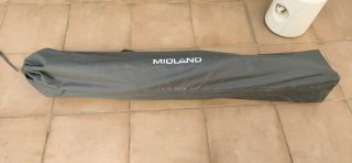 Mesa plegable aluminio camping