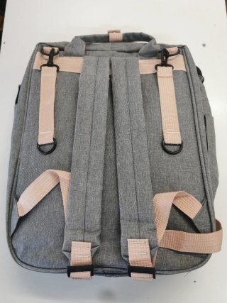 Mochila Pañalera 2 en 1 y Cuna Portátil