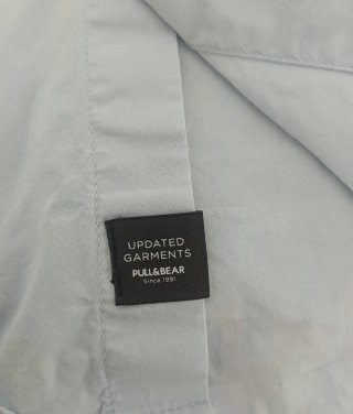 Camisas Pull&Bear manga larga lisas