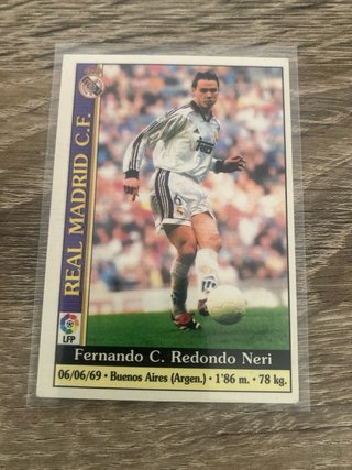 Cromo Fernando Redondo Real Madrid C.F.