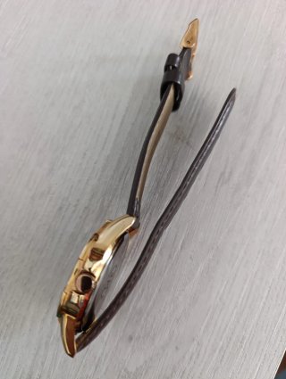 Orologio Q&Q by Citizen Oro e Marrone