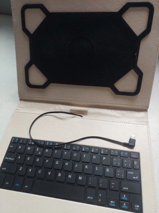 Funda para tablet con diseño de hada y mariposas