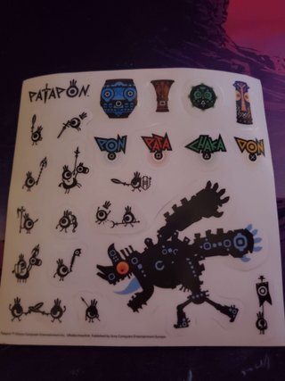 Patapon PSP Press Kit RARO COMPLETO - Único España
