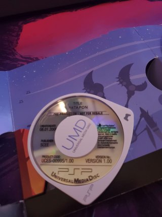Patapon PSP Press Kit RARO COMPLETO - Único España