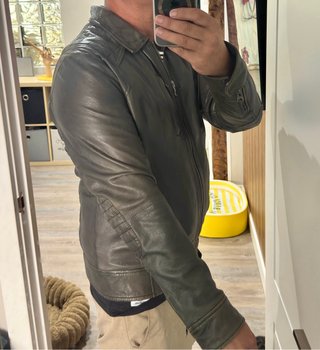 Chaqueta Biker Piel Pepe Jeans Talla M