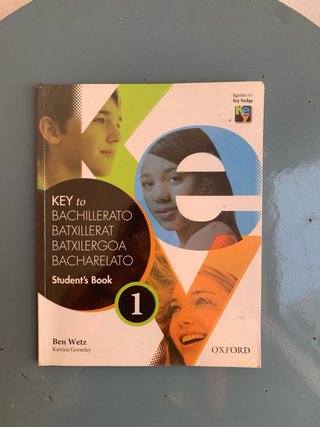 Libro inglés Key to bachillerato 1° Oxford
