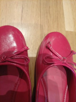 Bailarinas Bershka Rojas Talla X