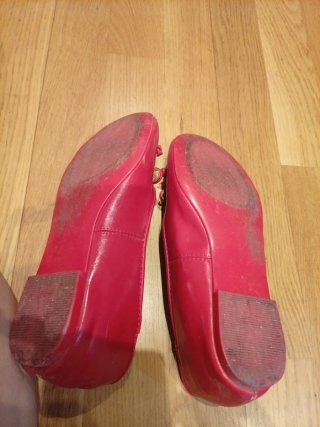 Bailarinas Bershka Rojas Talla X