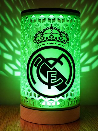 Real Madrid - Lámpara LED Personalizada