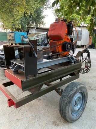 Motor Diter con puesta en marcha y plataforma