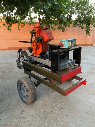 Motor Diter con puesta en marcha y plataforma