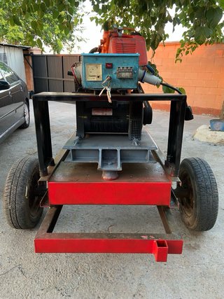 Motor Diter con puesta en marcha y plataforma