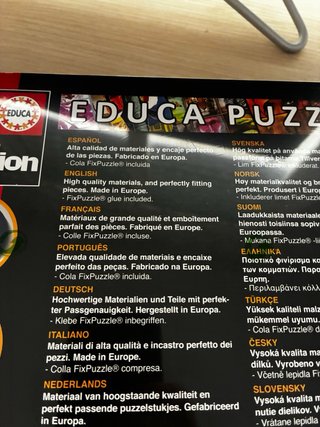 Puzzle Educa 1000 Piezas Ámsterdam B&W