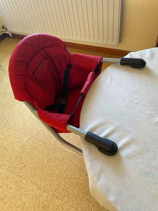 Trona Silla Plegable Baby Nurse Roja