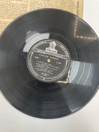 Vinilo Carlos Gardel La Voz Inmortal