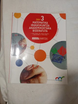 DBH 3 matemática irakaskuntza akademikoetara bider