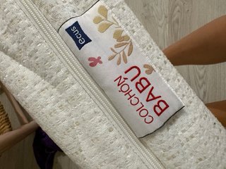 Cuna Trama colecho madera y blanca