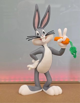 Figura Bugs Bunny con Zanahoria