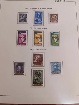 Sellos España 1962 - Escudos Capitales Provincia